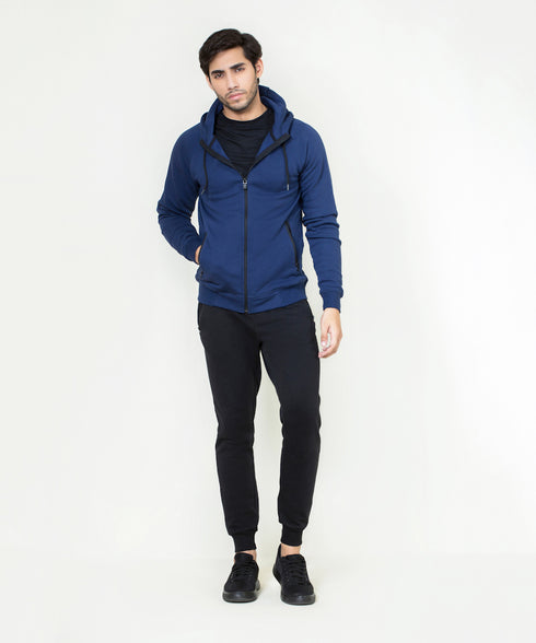 Men's Basic Zipper Hoodie